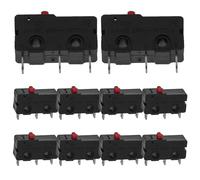 Healvian Interruptor de Límite Microinterruptor Wk2-01 sin Palanca 10 Unidades para Electrodomésticos Accesorio de Control Automático Compacto y Resistente