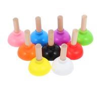 Healvian Juego de 9 Mini Émbolos de Silicona y Madera para Trucos de Magia, Diseño Realista y Ligero, Adecuado para Actuaciones en Escenario y Bromas Familiares Estilo Varios Estilos