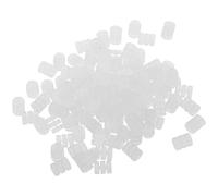 Healvian Juntas Tóricas Protectoras para Cables de Freno de Bicicleta 100 Pcs, Manguitos de Silicona Transparentes para Bicicletas de Montaña y Carretera, Cubiertas Antipolvo y Protectores