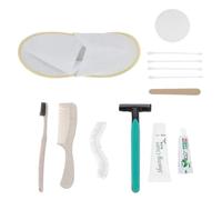 Healvian Kit De Suministros Para Alojamiento Familiar Artículos De Tocador Ligero y Fácil De Usar