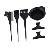 Healvian Kit Para Teñir El Cabello 9 Piezas 6 Pinceles, 1 Recipiente y 2 Pinzas, Herramientas Prácticas Para Salón y Uso Doméstico, Accesorios Completos Para Coloración Profesional