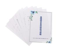 Healvian Kit Práctica Pestañas Extensiones 1 Unidad Para Principiantes Hojas Realistas Entrenamiento y Guía Completa Para Salón y Uso Personal