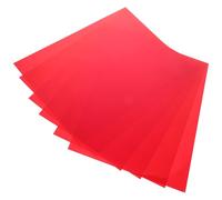 Healvian Láminas Plástico Colores PVC Transparentes para Álbumes de Memoria y Scrapbooks, 6 Piezas Ligeras Colores Aditivos y Sustractivos para Filtros de Luz