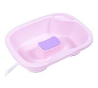 Healvian Lavabo De Champú De Cabecera Lavabo De Champú Lavabo De Lavado De Cabello Portátil Para Personas Postradas En Cama Discapacitados Heridos Ancianos Embarazadas Handicap Rosa