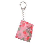 Healvian Llavero Mini Tragamonedas de Frutas Diseño Divertido Colgante Portátil Antiestrés para Bolso y Mochila Accesorio Colorido de Cereza Adecuado para Regalos y Decoración de Fiesta