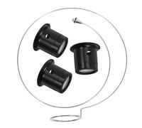 Healvian Lupa De Aumento Clip para Joyero y Relojero, Lente De Cristal Transparente, Portátil y Multifuncional para Reparaciones Precisas y Manualidades, 4 Piezas (5X, 10x, 15x