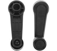 Healvian Manivela de Ventana Manual ABS 2 Piezas para Puerta de Automóvil Repuesto Compatible Ventanas Delanteras y Traseras Mecanismo Uso Versátil Vehículos