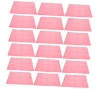 Healvian Manteles Desechables Tapetes de Pulpa de Madera Rosa 20 para Tatuajes y Manicura Impermeables y Fáciles de Limpiar para Uso Profesional en Mesas