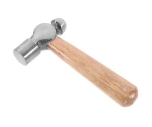 Healvian Martillo Clavador Multiusos para Carpintería Mango Corto de Madera y Acero al Carbono, Resistente a Golpes y Reducción de Impacto para Uso Doméstico
