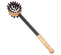 Healvian Masajeador de Martillo Corporal Portátil de Natural para Espalda y Cuello Herramienta Ergonómica de Masaje Manual para Relajación Muscular y de Tensión