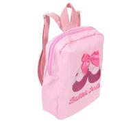 Healvian Mochila de Ballet Correa Ajustable y Material PU Bolsa de Baile Lentejuelas para Niñas Decoración Colegio Adecuado para Escuela y Viaje