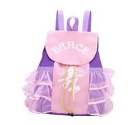 Healvian Mochila De Ballet para Niñas Mochila Escolar De Oxford Práctica para Guardar Artículos De Baile o Competencias