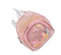 Healvian Mochila De Unicornio Lentejuelas Mochila para Niñas Organizador De Almacenamiento Escolar para Primaria Saquito Infantil