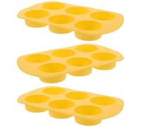 Healvian Molde de Silicona para Hacer Velas Aromáticas Forma de Rodaja de Limón 3 Unidades Flexible y Reutilizable Seguro para Manualidades y Elaboración Casera de Velas