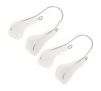 Healvian Moldeador de Nariz de Silicona 2 Unidades Tamaño Pequeño Dispositivo para Levantar y Aumentar la Nariz Mujeres Uso Diario Cuidado Facial