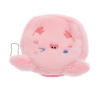 Healvian Monedero de Cerdo de Peluche Kawaii Cartera Mini para Monedas y Auriculares Organizador Divertido de Accesorios para Niñas