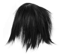 Healvian Moño Postizo Negro para Mujer Accesorio para Cabello con Coleta Extensión para Moño Despeinado Banda para Sujeción para Diario y Fiestas