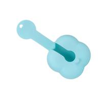 Healvian Neceser De Silicona Pequeño para Maquillaje Organizador De Viaje para Esponjas Borlas De Maquillaje y Joyas Bolsa De Almacenamiento De Cosméticos para Mujer