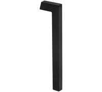 Healvian Números de Casa de Metal, Letrero de Números de Casa, Aleación de Zinc, Negro, para Puerta, Uso Exterior, Jardines, Fácil Instalación