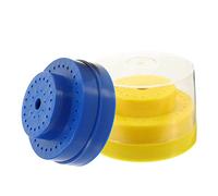 Healvian Organiza Tus Brocas Para Uñas 2 Piezas De Soporte De Almacenamiento De Brocas De Plástico Para Uñas Soporte De Exhibición De 60 Orificios Para Arte De Uñas