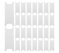 Healvian Organizador de Bobinas de Hilo para Coser y Bordar Tarjetas de Papel en Forma de I 45X12 CM 100 Unidades Almacenamiento Antienredos para Cintas y Carretes de Manualidades