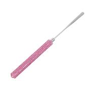 Healvian Paleta para Manicura con Stick Mezclador Rosa con Diseño Elegante de Rhinestones y Construcción Confiable para Uso en Salón y Rutinas de Maquillaje