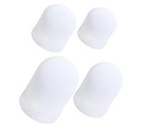 Healvian Pantallas Difusoras de Silicona para Linternas 4 Piezas, Tapas para Luz Difusa en Situaciones de Emergencia y Actividades al Aire Libre, Adaptables a Cabezal 31-35 MM, 42-44 MM,