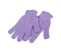Healvian Par guantes de ducha guantes de limpieza guante de exfoliación guante exfoliante guantes exfoliantes Yellow