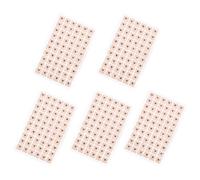 Healvian Parche Magnético de Acupresión para Oreja Pegatina de Auriculoterapia con Cuentas Estimula Puntos de Acupuntura Alivio de Estrés Insomnio Pack Unidades