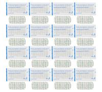 Healvian Parche Protector para Cejas de Plástico white, y Transpirable, 40 Hojas para Cuidado Posterior y Actividades Diarias Piel
