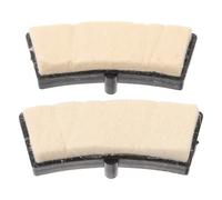 Healvian Pastillas de Freno de Fieltro para Bicicleta Estática Accesorio de Ciclismo Indoor Par de Zapatas Laterales para Resistencia y Frenado en Fitness