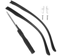 Healvian Patillas de Repuesto para Gafas Negro Funcional Reposición Cómodo Compatible Gafas de Sol y Lectura Uso Diario Cuidado Lentes
