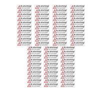 Healvian Pegatina Adhesiva sin Publicidad PVC Resistente al Agua para Puertas y Paredes Exteriores 7 Hojas Minimalistas Señal de No Publicidad para Buzón y Porche Uso Interior y