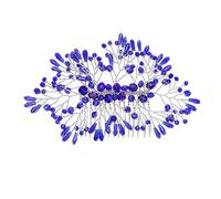 Healvian Peina De Novia Rhinestones De Accesorio De Cabello Para Bodas y Peina Elegante Para Mujeres y Decoración De Cabello Para