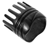 Healvian Peine De Cuerno De Yak Dientes Anchos Para Masaje Del Cabelludo Peine De Peluquería Para Lavar y Desenredar El Cabello Natural Grueso y Ondulado