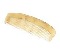 Healvian Peine de Cuerno Natural Anticaída para Cabello Fino Diseño Portátil y Artesanía Fina Que Desenreda con Delicadeza y Cuida el Cuero Cabelludo
