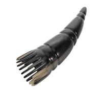 Healvian Peine De Masaje De Cuerno Herramienta De Cuidado Capilar Arte Artesanal