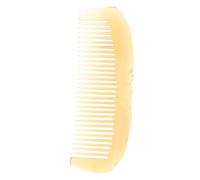 Healvian Peine Natural Antiestático De Cuerno De Oveja Para Mujer, Talla Manual, Masajeador De Cuero Cabelludo, Adecuado Para Uso Diario y Obsequio Exclusivo