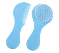 Healvian Peine para Aseo Cerdas Suaves Peine y Cepillo Cabelludo para Recién Nacidos para Shower