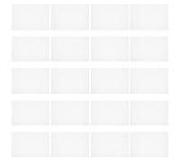 Healvian Película Adhesiva Termofusible Tpu 20 Piezas 20x30 Cm para Coser, Adhesivo para Tela de Doble Cara Ligera, Cinta para Planchar Patchwork y Manualidades