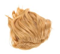 Healvian Peluca de Pelo Corto Sintético Rubia para Hombre 1 Unidad Estilo Corto Recto Disfraz Halloween Cosplay Fiesta