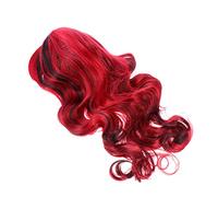 Healvian Peluca Degradada Larga y Rizada Para Mujer Para Fiestas Disfraces De Halloween y Cosplay Sintética y Resistente Al Calor