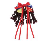 Healvian Pelucas Sintéticas Colores Extensiones de Coleta para Niñas Accesorios de Cabello para Fiestas de Disfraces Postizo de Princesa para Celebraciones