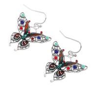 Healvian Pendientes Colgantes de Cobre Grueso con Esmalte Resistente al Desvanecimiento Estilo Boho Vintage para Mujeres para Fiestas de Verano la Playa y Decoración Tropical