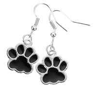 Healvian Pendientes Colgantes De Pata De Perro Para Mujer y Niña, Pendientes De Metal Ligeros, Diseño Decorativo Para Fiesta y Uso Diario, Accesorios De Joyería Delicados