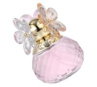Healvian Perfume para Mujer Fragancia y Ligera en Botella de Vidrio Rosa, Portátil y Seguro para Usar Después la Ducha o Antes de Salir la Mañana
