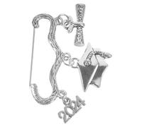 Healvian Pin Mochila Conmemorativo Graduación Broche Estético Decorativo para Ropa y Accesorios Especial para Graduación