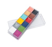 Healvian Pintura Corporal Base De De De Pintura Para Festivales Bodas y Fiestas Para Maquillaje De Halloween y Arte Corporal
