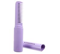 Healvian Plancha De Pelo Recargable Inalámbrica Cepillo Alisador De Cabello Peine Portátil Calefacción Para Viajes