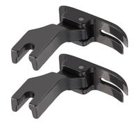 Healvian Prensatelas Industrial de Acero Titanio Plano P351, 2 Unidades, Compatible con Máquinas de Coser de Marca Brother, Singer y Otras, Accesorios para Costura y Repuesto